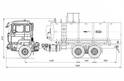 АЦПТ-15 Shacman 6×4